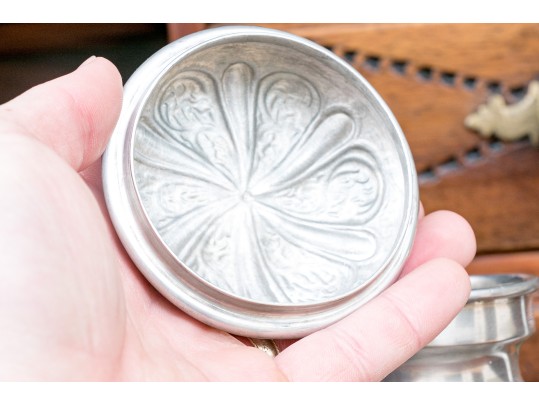 Brilhante Estanhos Portugal Pewter Tea Set