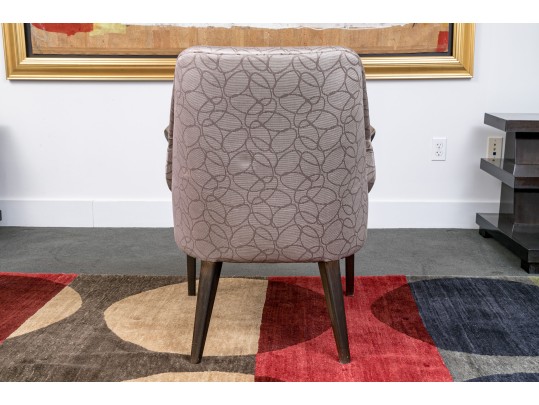 Set Of Four Mid Century Upholstered Armchairs 