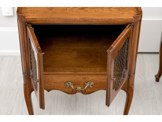 Pair Of Vintage French Style Night Stands By JC Inc. Reproductions