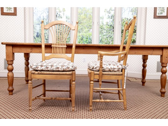 9 Rustic Country Dining Chairs 