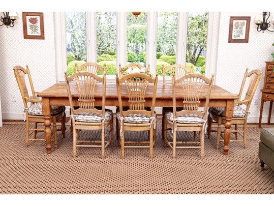 9 Rustic Country Dining Chairs 