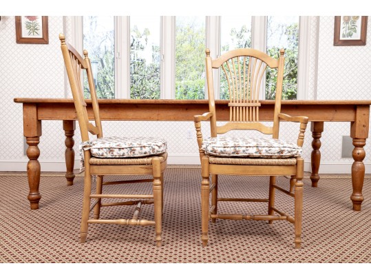 9 Rustic Country Dining Chairs 