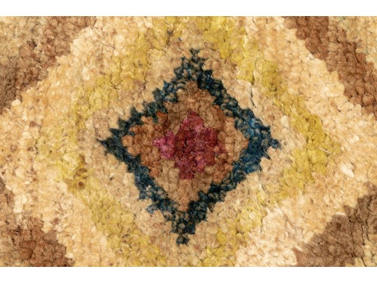 Hand-Crafted Natural Jute Area Rug, 4'8