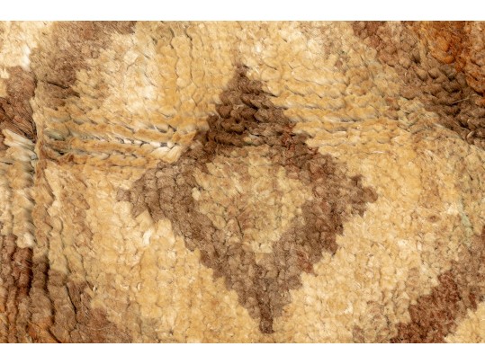 Hand-Crafted Natural Jute Area Rug, 4'8