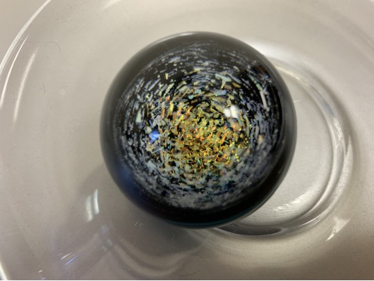 Group Of Decorative Table Top Glass Objects