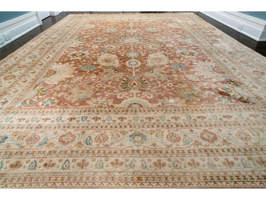 Handknotted Wool Carpet, 14'-2