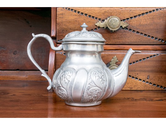 Brilhante Estanhos Portugal Pewter Tea Set