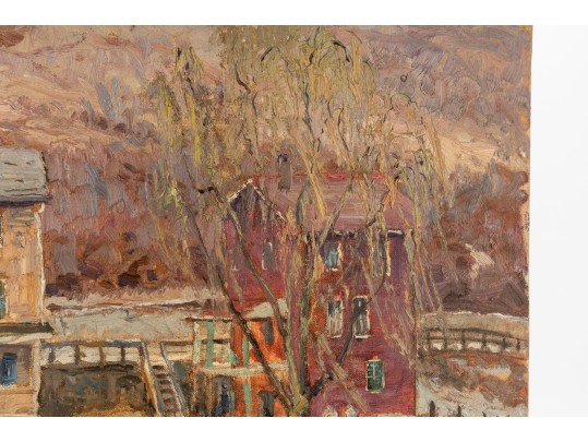 William A. Drake (1891-1979), Oil On Artist Board - Landscape - Unframed
