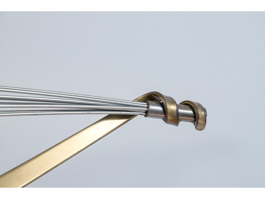 Curtis Jere Modern Metal Sculpture On Stand 