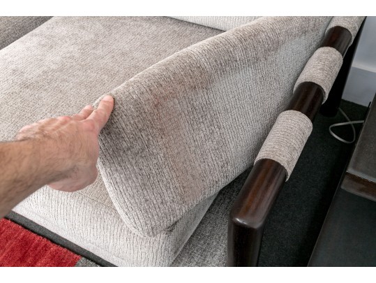 Mid Century Three Seat Sofa 