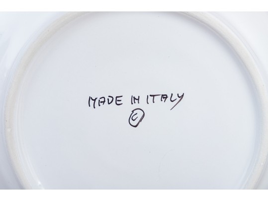 Group Of Italian White Dinnerware