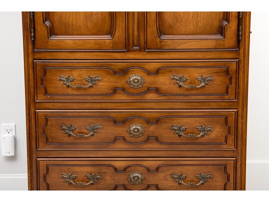 Vintage French Style Tall Dresser By JC Inc. Reproductions 