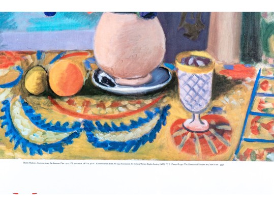 Henri Matisse 1993 Exhibition Poster, The Museum Of Modern Art New York