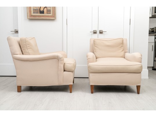 Pair Of Fine Club Chairs 