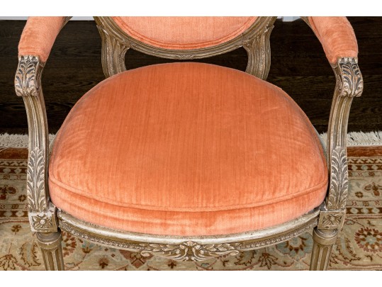 Pair Of Louis XVI Style Fauteuil Armchairs, For Repair