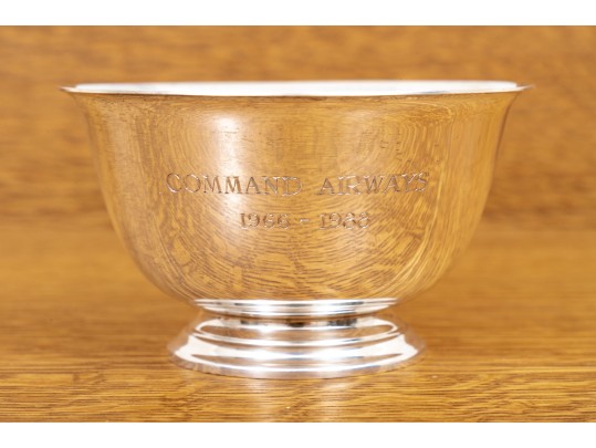 Tiffany & Co. Sterling Silver Paul Revere Bowl With Inscription