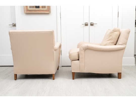 Pair Of Fine Club Chairs 