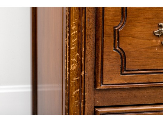 Vintage French Style Tall Dresser By JC Inc. Reproductions 