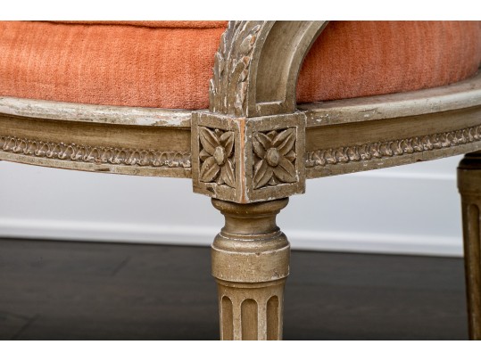 Pair Of Louis XVI Style Fauteuil Armchairs, For Repair