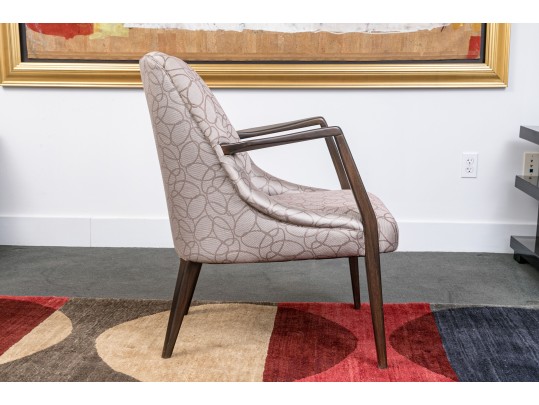 Set Of Four Mid Century Upholstered Armchairs 