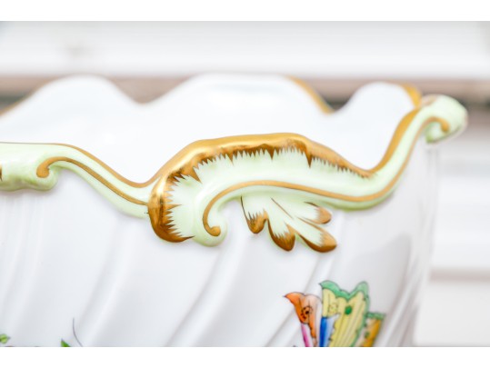 Herend Queen Victoria Cachepot #7227