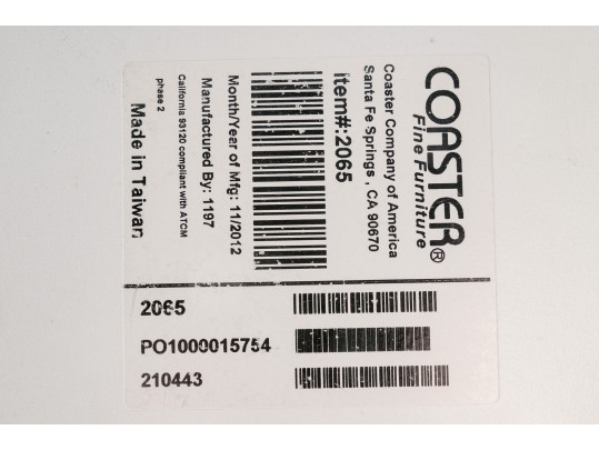 Retro Style Chrome Dining Table By Coaster