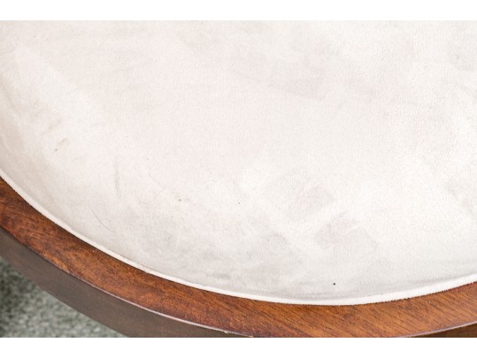 Pair Of Vintage Deco Style Tub Armchairs Imported For Najarian Furniture