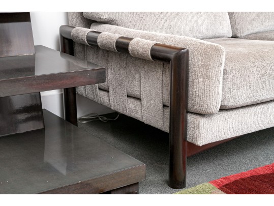 Mid Century Three Seat Sofa 