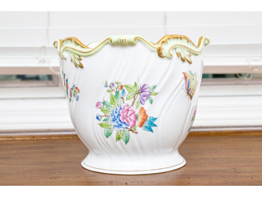 Herend Queen Victoria Cachepot #7227