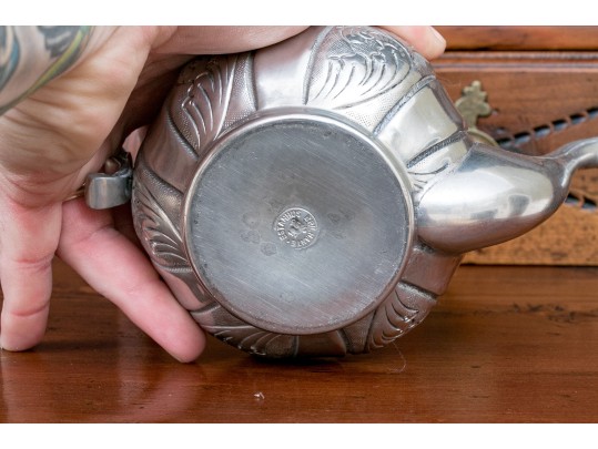 Brilhante Estanhos Portugal Pewter Tea Set