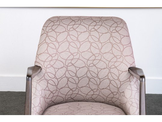 Set Of Four Mid Century Upholstered Armchairs 