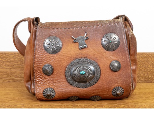 Ralph Lauren Vintage Collection Leather Handbag - Original Ticketed Price $1495