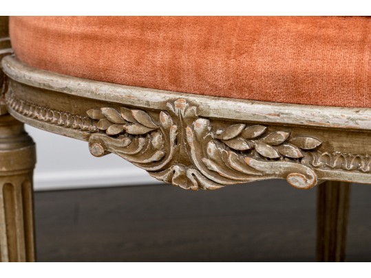 Pair Of Louis XVI Style Fauteuil Armchairs, For Repair