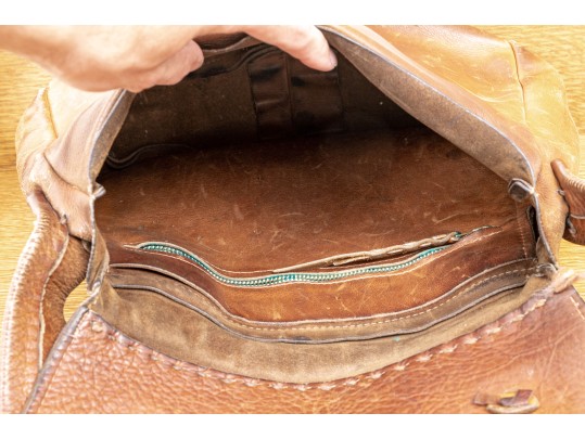 Ralph Lauren Vintage Collection Leather Handbag - Original Ticketed Price $1495