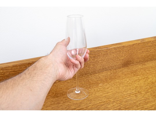 Set Of 4 Tiffany & Co. American Express 50 Year Membership Gift Flutes