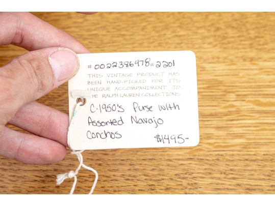 Ralph Lauren Vintage Collection Leather Handbag - Original Ticketed Price $1495