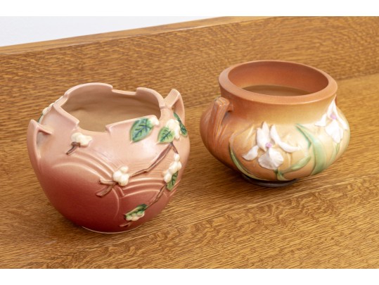 Two Pieces Of Roseville Pottery