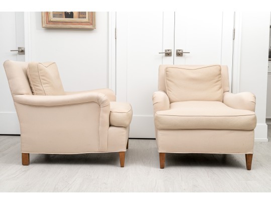 Pair Of Fine Club Chairs 