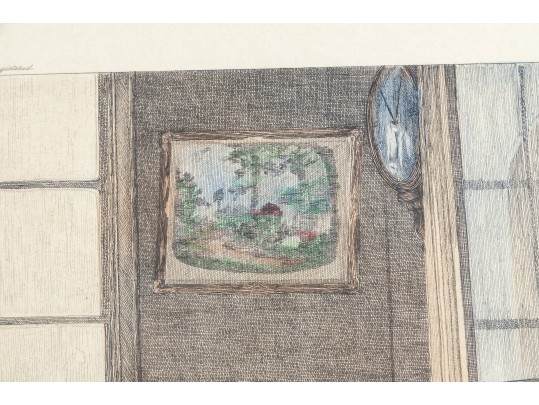 After Wm. Dendy Sadler (Am., 1854-1923) Judicial Color Etching, 