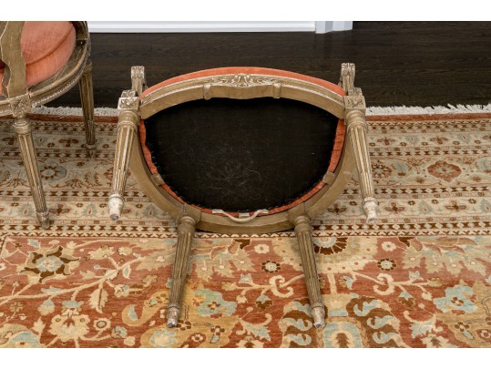 Pair Of Louis XVI Style Fauteuil Armchairs, For Repair