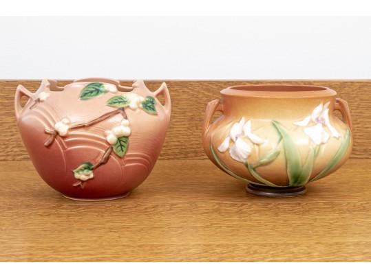 Two Pieces Of Roseville Pottery