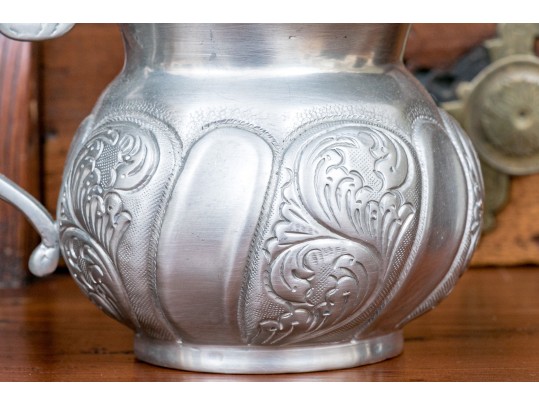 Brilhante Estanhos Portugal Pewter Tea Set