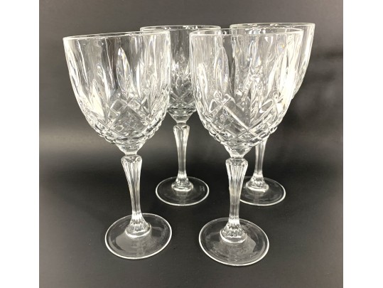 Waterford Marquis Markham 4 Ice Tea Glasses & 4 Water Glasses