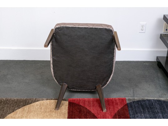 Set Of Four Mid Century Upholstered Armchairs 