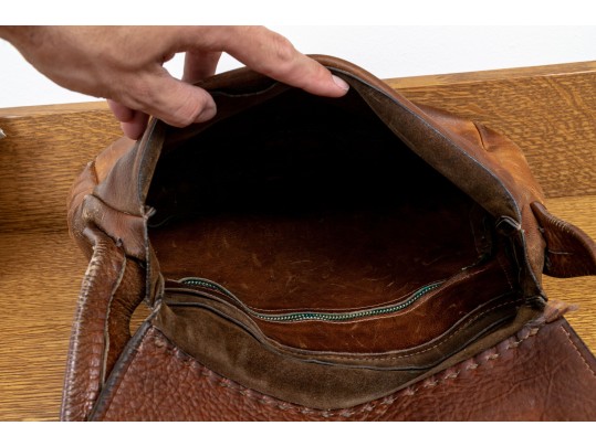 Ralph Lauren Vintage Collection Leather Handbag - Original Ticketed Price $1495