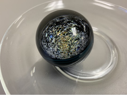 Group Of Decorative Table Top Glass Objects