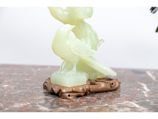 Vintage Collection Of Chinese Carved Stone Sculptures