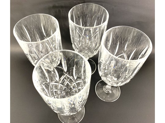 Waterford Marquis Markham 4 Ice Tea Glasses & 4 Water Glasses