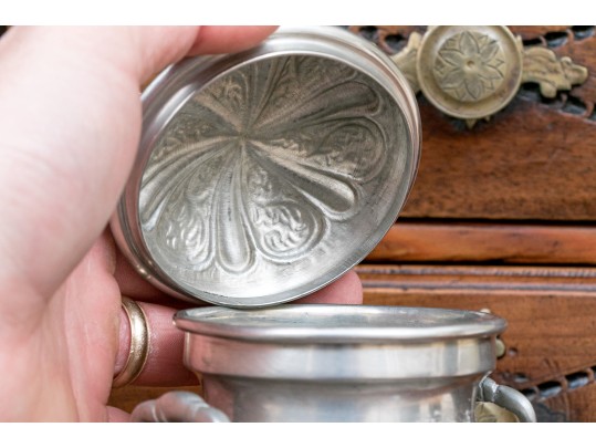 Brilhante Estanhos Portugal Pewter Tea Set