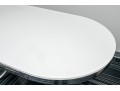Retro Style Chrome Dining Table By Coaster